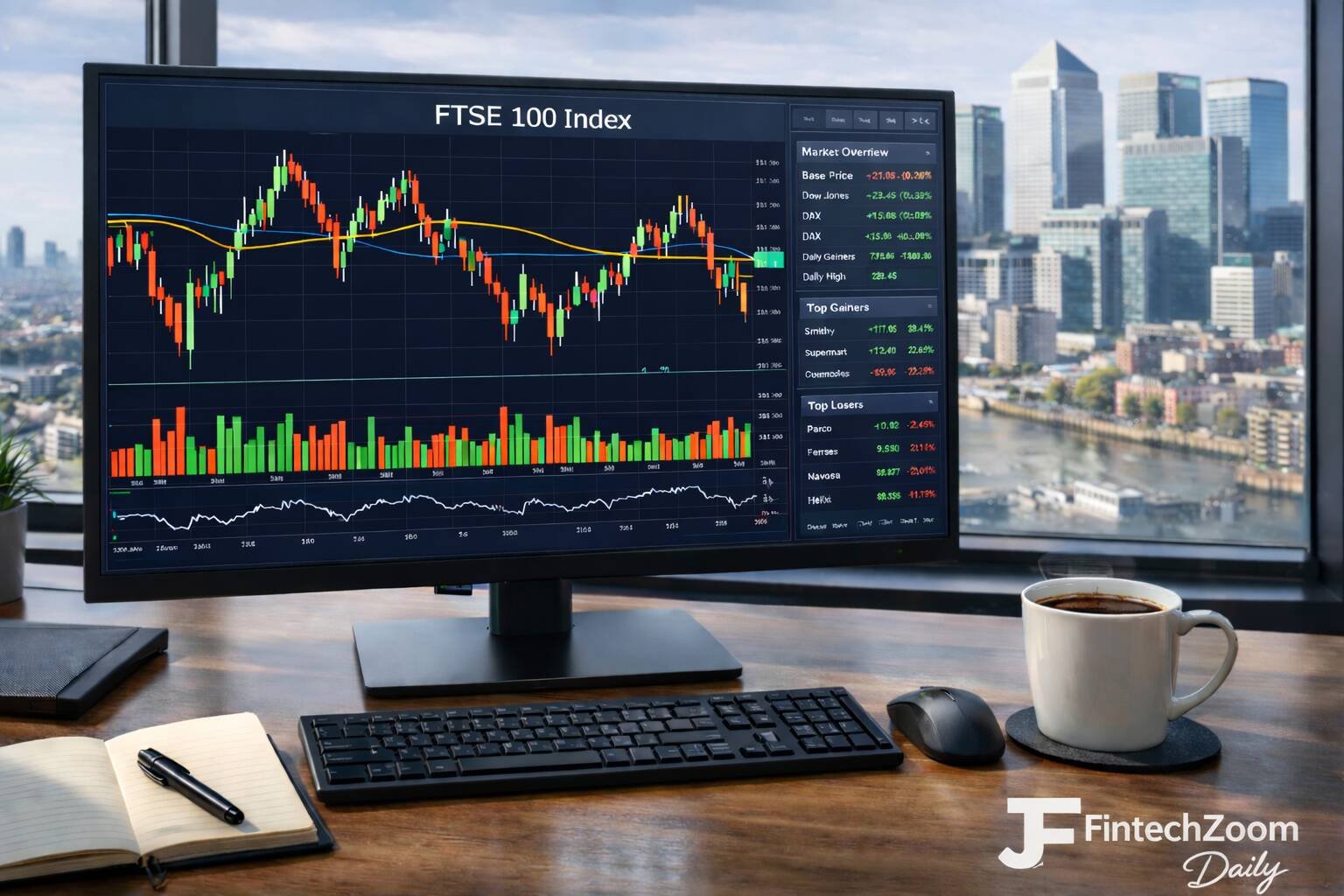 FintechZoom.com FTSE 100