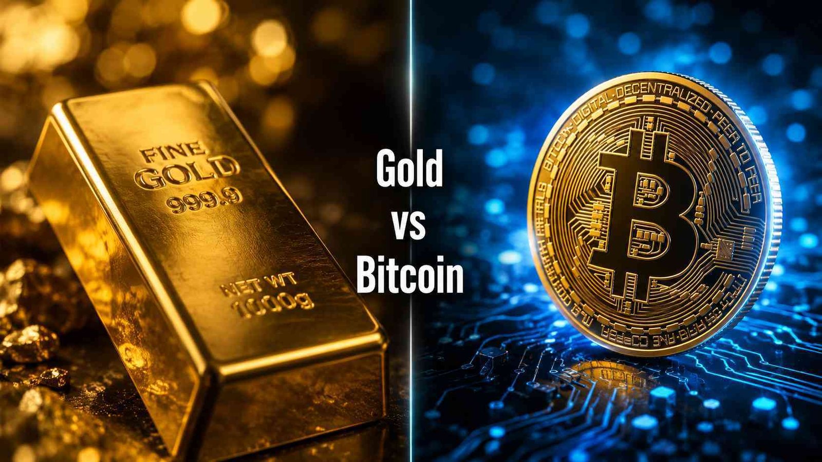 FintechZoom.com Gold vs Bitcoin